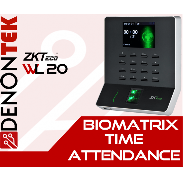 ZKTECO WL20 Wireless Time Attendance Terminal