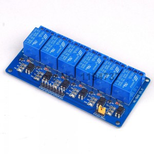 6 Channel 10A 5v Relay Module