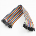 Premium Male/Male Jumper Wires - 40 x 12"