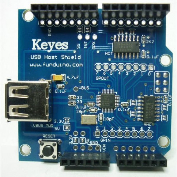 Max3421e Arduino USB Host Shield 